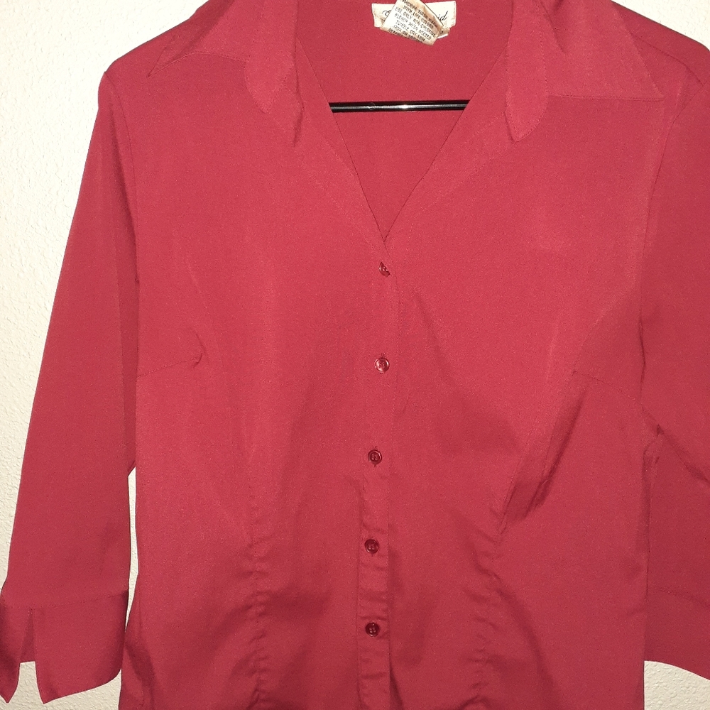 Fred David stretch blouse